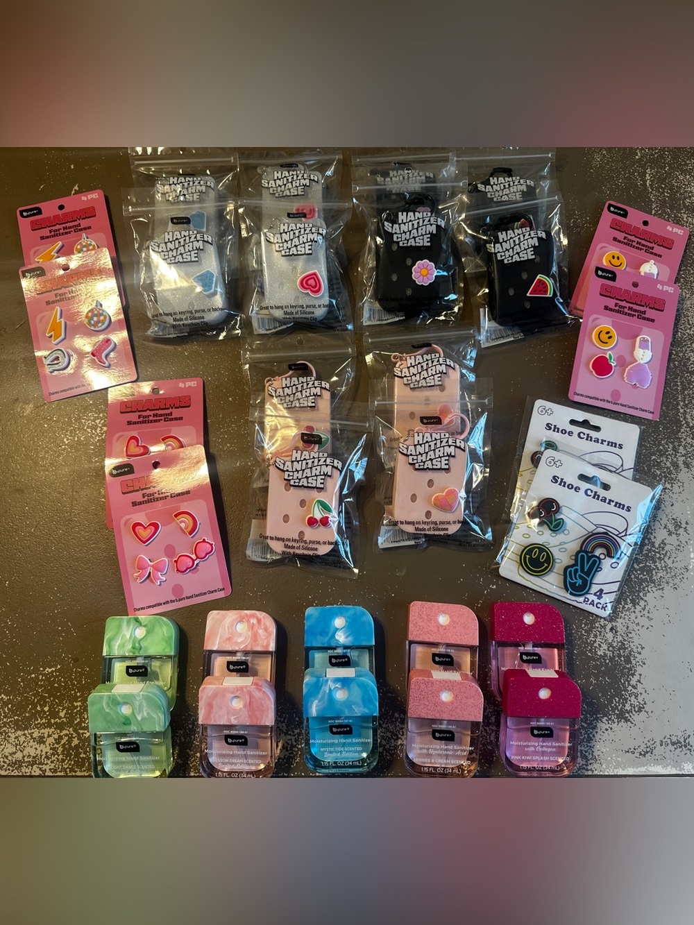 b.pure Newest Viral Hand Sanitizers Limited Edition- Cases charms 30pcs Bpure